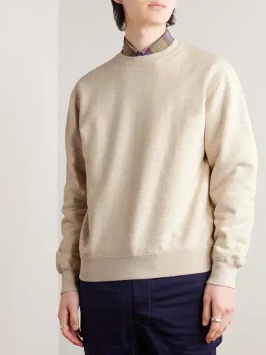 Beams Plus Cotton-Jersey Sweatshirt - Men | Thumbnail 3 Beams Plus Cotton-Jersey Sweatshirt - Men | Thumbnail 3