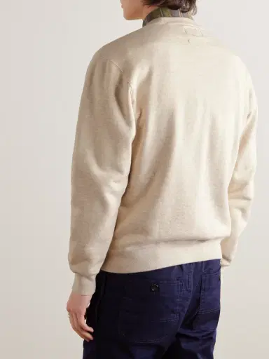 Beams Plus Cotton-Jersey Sweatshirt - Men | Thumbnail 4 Beams Plus Cotton-Jersey Sweatshirt - Men | Thumbnail 4