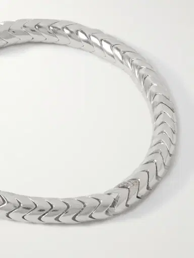 Mikia Silver Bracelet - Men | Thumbnail 4