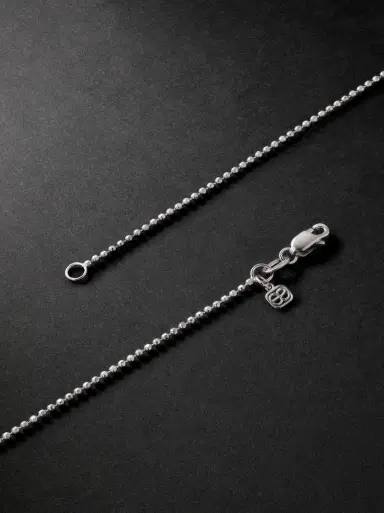 Sydney Evan Evil Eye Rhodium-Plated Diamond Pendant Necklace - Men | Thumbnail 3 Sydney Evan Evil Eye Rhodium-Plated Diamond Pendant Necklace - Men | Thumbnail 3