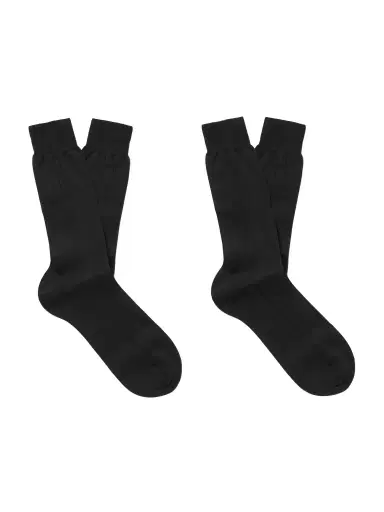 MR P. Ribbed Cotton Socks - Men | Thumbnail 1