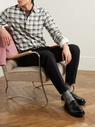 MR P. Jacques Leather Penny Loafers - Men | Thumbnail 2