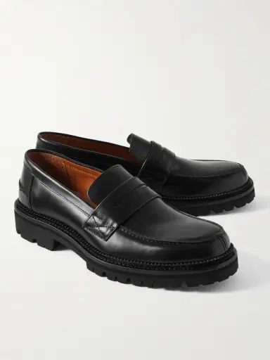 MR P. Jacques Leather Penny Loafers - Men | Thumbnail 4