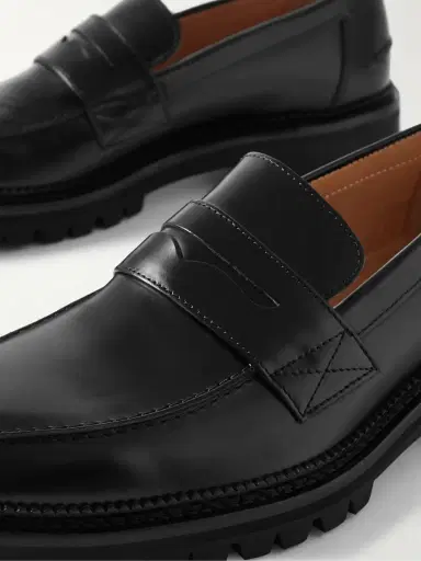 MR P. Jacques Leather Penny Loafers - Men | Thumbnail 6