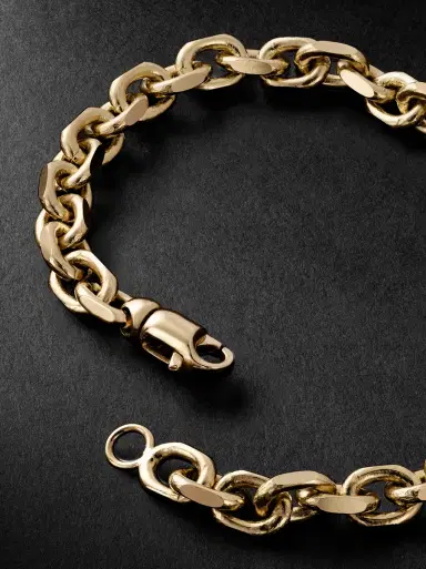 Sydney Evan Gold Diamond Chain Bracelet - Men | Thumbnail 3