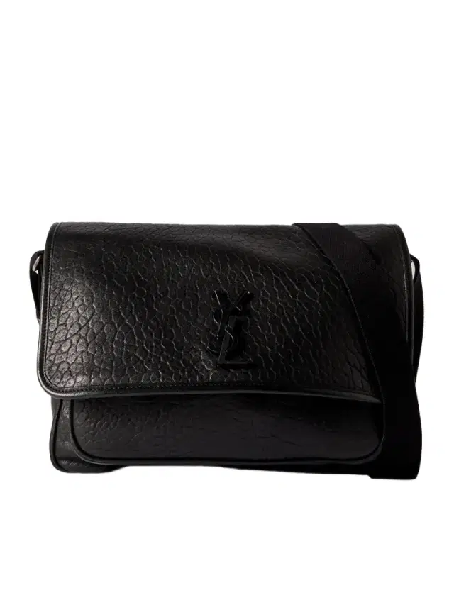 Niki Textured-Leather Messenger Bag - Men