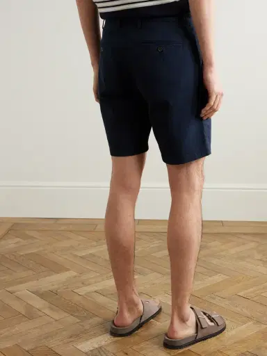 MR P. Straight-Leg Garment-Dyed Cotton-Blend Twill Bermuda Shorts - Men | Thumbnail 4 MR P. Straight-Leg Garment-Dyed Cotton-Blend Twill Bermuda Shorts - Men | Thumbnail 4