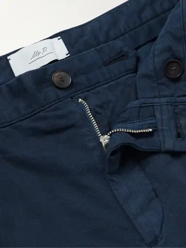 MR P. Straight-Leg Garment-Dyed Cotton-Blend Twill Bermuda Shorts - Men | Thumbnail 6 MR P. Straight-Leg Garment-Dyed Cotton-Blend Twill Bermuda Shorts - Men | Thumbnail 6