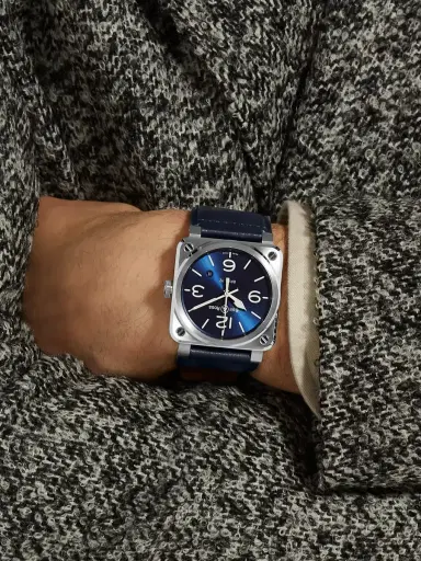 Bell & Ross BR 03-92 Blue Steel Automatic Steel Watch, Ref. BR0392-BLU-ST/SCA - Men | Thumbnail 2 Bell & Ross BR 03-92 Blue Steel Automatic Steel Watch, Ref. BR0392-BLU-ST/SCA - Men | Thumbnail 2