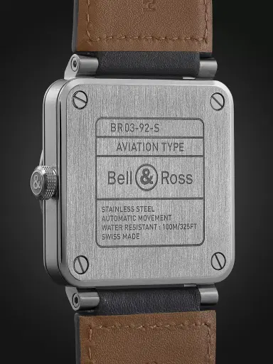 Bell & Ross BR 03-92 Blue Steel Automatic Steel Watch, Ref. BR0392-BLU-ST/SCA - Men | Thumbnail 5 Bell & Ross BR 03-92 Blue Steel Automatic Steel Watch, Ref. BR0392-BLU-ST/SCA - Men | Thumbnail 5
