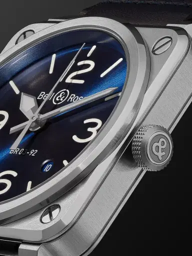 Bell & Ross BR 03-92 Blue Steel Automatic Steel Watch, Ref. BR0392-BLU-ST/SCA - Men | Thumbnail 6 Bell & Ross BR 03-92 Blue Steel Automatic Steel Watch, Ref. BR0392-BLU-ST/SCA - Men | Thumbnail 6