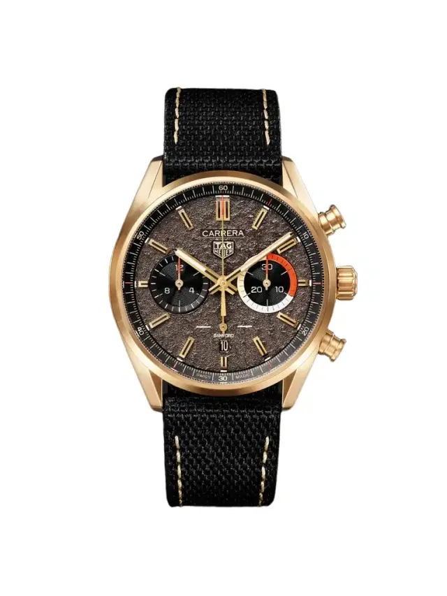 BAMFORD WATCH DEPARTMENT TAG Heuer Carrera Limited Edition Automatic 18-Karat Gold Watch - Men