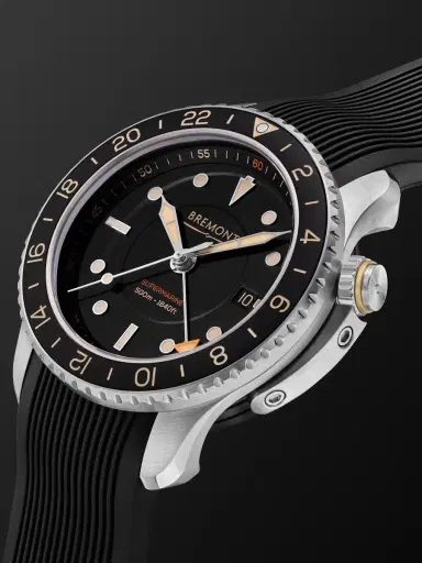Bremont Supermarine S502 Automatic GMT Stainless Steel Watch, Ref. S502-BK-R-S - Men | Thumbnail 3 Bremont Supermarine S502 Automatic GMT Stainless Steel Watch, Ref. S502-BK-R-S - Men | Thumbnail 3