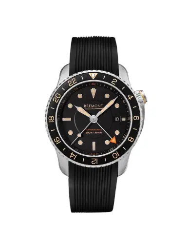 Bremont Supermarine S502 Automatic GMT Stainless Steel Watch, Ref. S502-BK-R-S - Men | Thumbnail 1 Bremont Supermarine S502 Automatic GMT Stainless Steel Watch, Ref. S502-BK-R-S - Men | Thumbnail 1