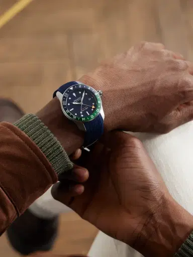 Bremont The Supermarine S302 JET Automatic GMT Stainless Steel Watch, Ref. S302-BLGN-R-S - Men | Thumbnail 2 Bremont The Supermarine S302 JET Automatic GMT Stainless Steel Watch, Ref. S302-BLGN-R-S - Men | Thumbnail 2
