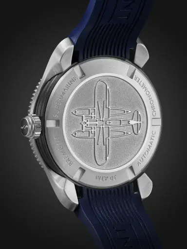 Bremont The Supermarine S302 JET Automatic GMT Stainless Steel Watch, Ref. S302-BLGN-R-S - Men | Thumbnail 4 Bremont The Supermarine S302 JET Automatic GMT Stainless Steel Watch, Ref. S302-BLGN-R-S - Men | Thumbnail 4