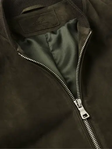 MR P. Suede Bomber Jacket - Men | Thumbnail 4