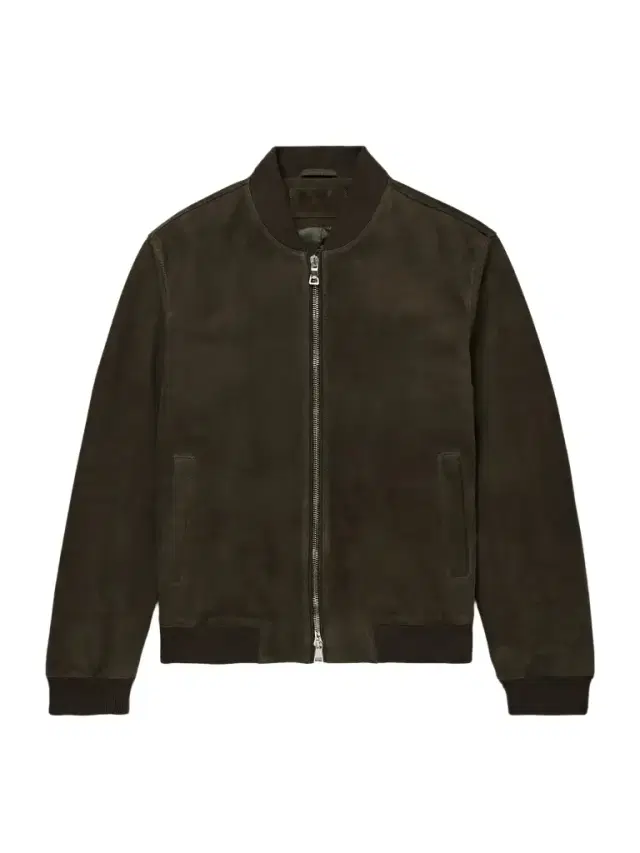 Suede Bomber Jacket - Men