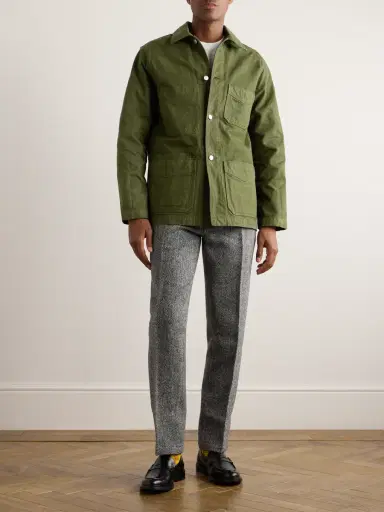 Drake's Duck Cotton-Canvas Chore Jacket - Men | Thumbnail 2