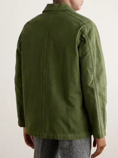 Drake's Duck Cotton-Canvas Chore Jacket - Men | Thumbnail 3
