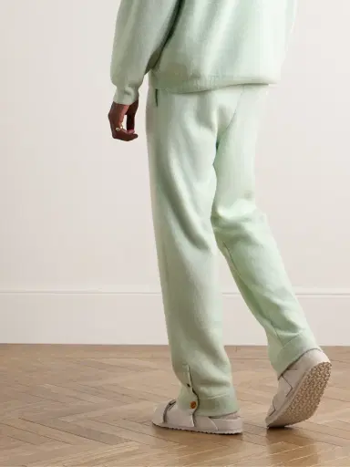 God’s True Cashmere Straight-Leg Cashmere Drawstring Trousers - Men | Thumbnail 3