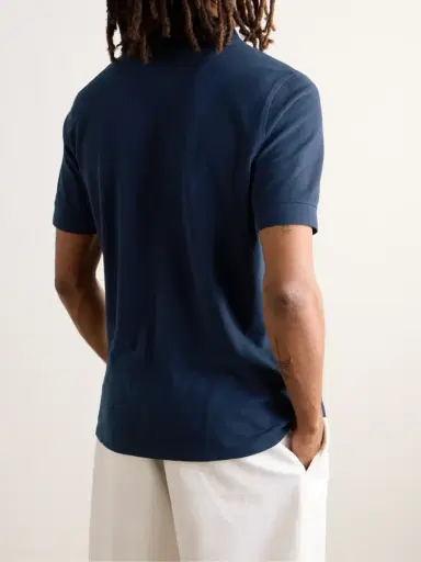 Drake's Cotton-Piqué Polo Shirt - Men | Thumbnail 3
