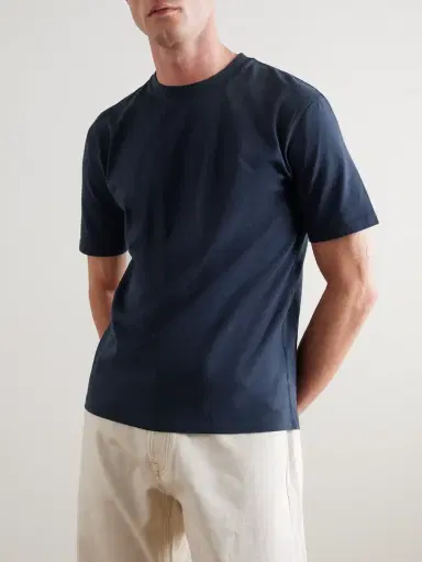 Drake's Cotton-Jersey T-Shirt - Men | Thumbnail 3 Drake's Cotton-Jersey T-Shirt - Men | Thumbnail 3