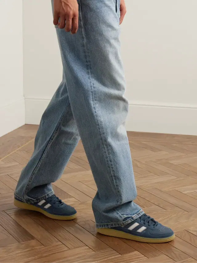 Handball Spezial Suede and Leather Sneakers - Men