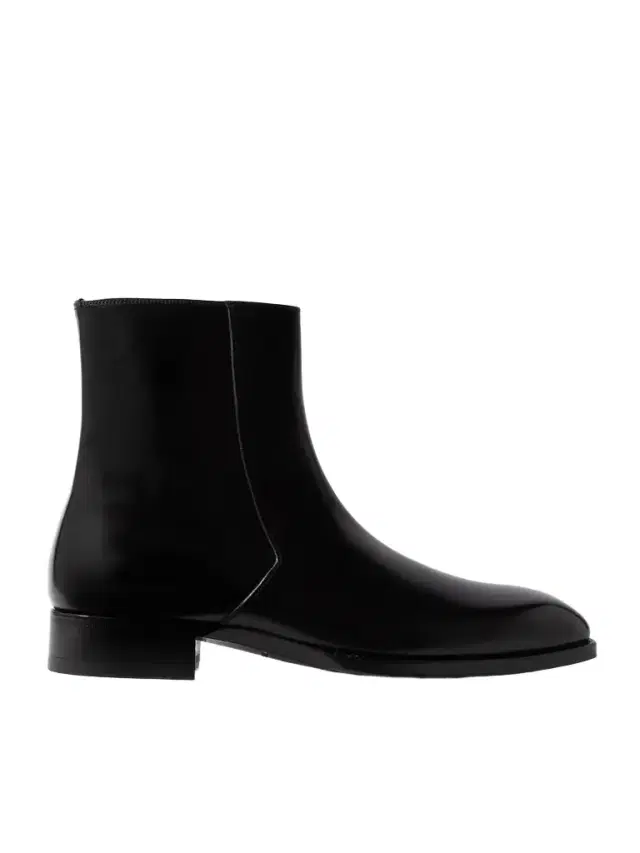 Tom Ford Elkan Leather Chelsea Boots - Men