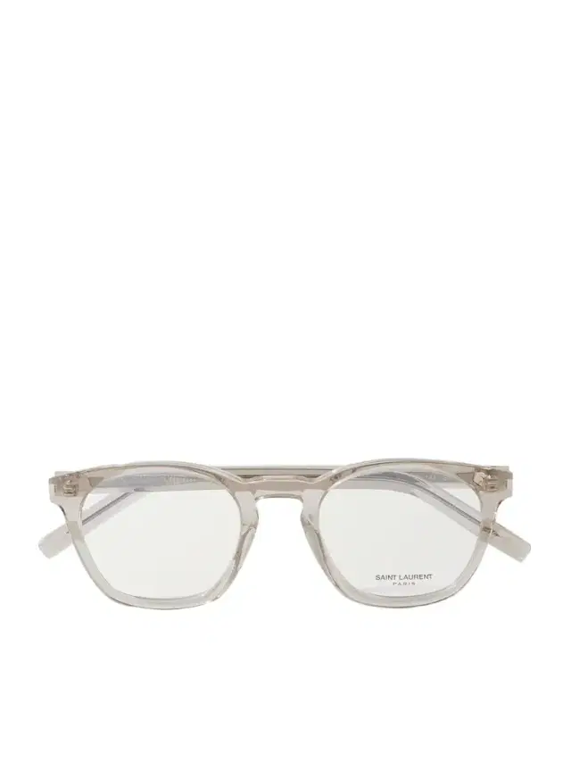 Round-Frame Recycled-Acetate Optical Lenses - Men