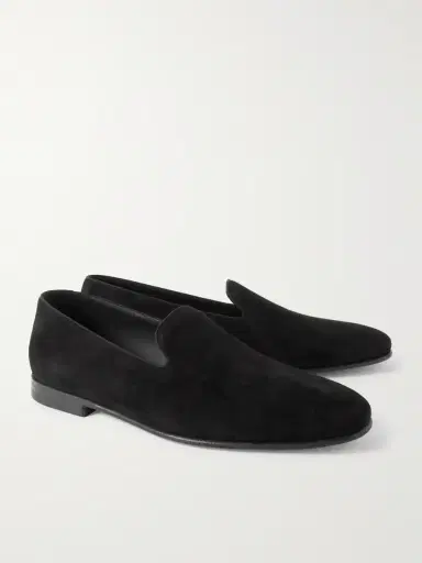 Manolo Blahnik Mario Suede Loafers - Men | Thumbnail 4 Manolo Blahnik Mario Suede Loafers - Men | Thumbnail 4