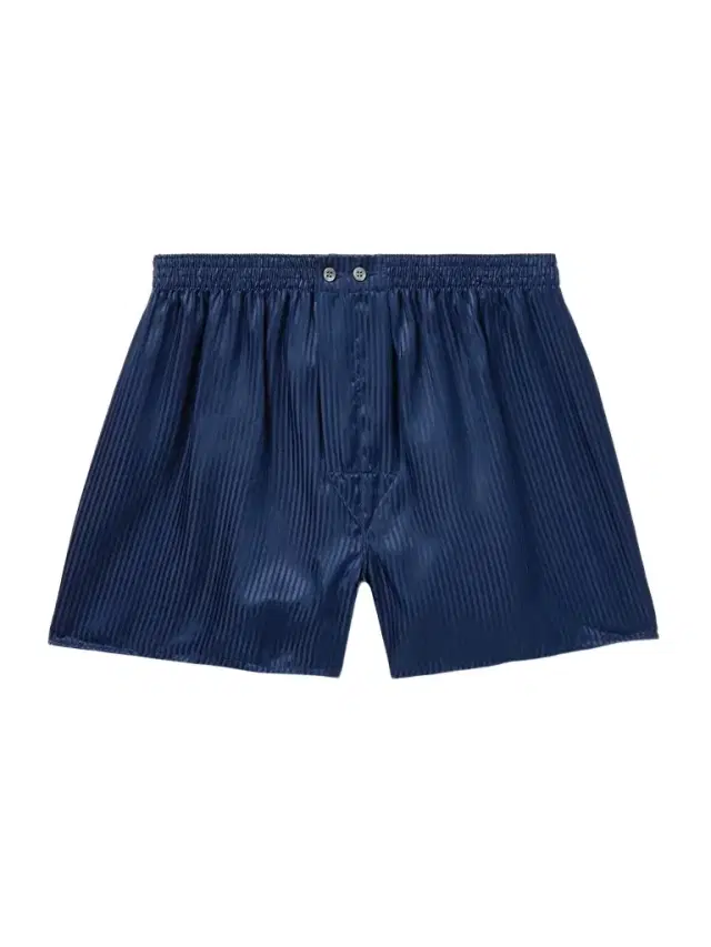 Woburn 8 Striped Silk-Satin Boxer Shorts - Men