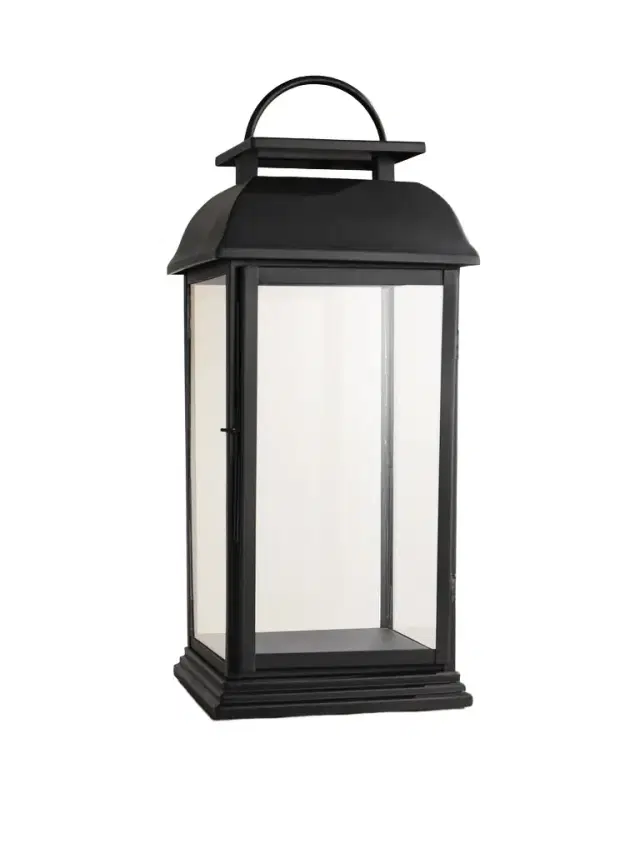 Soho Home Fulton Metal and Glass Lantern - Men