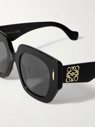 Loewe Anagram Geometric Acetate Sunglasses - Men | Thumbnail 3 Loewe Anagram Geometric Acetate Sunglasses - Men | Thumbnail 3