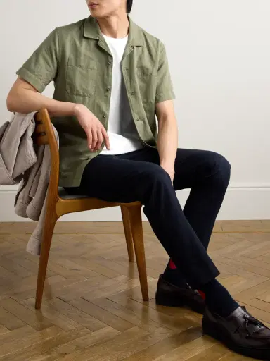 MR P. Relaxed-Fit Organic and Recycled Cotton-Jersey T-Shirt - Men | Thumbnail 2