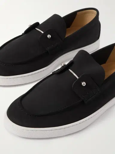 Christian Louboutin Chambeliboat Nubuck Loafers - Men | Thumbnail 6 Christian Louboutin Chambeliboat Nubuck Loafers - Men | Thumbnail 6