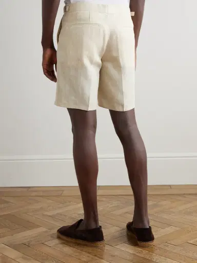 Orlebar Brown Norwich Straight-Leg Linen Shorts - Men | Thumbnail 4 Orlebar Brown Norwich Straight-Leg Linen Shorts - Men | Thumbnail 4
