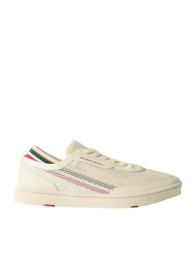 Orlebar Brown Larson Striped Mesh and Canvas Sneakers - Men