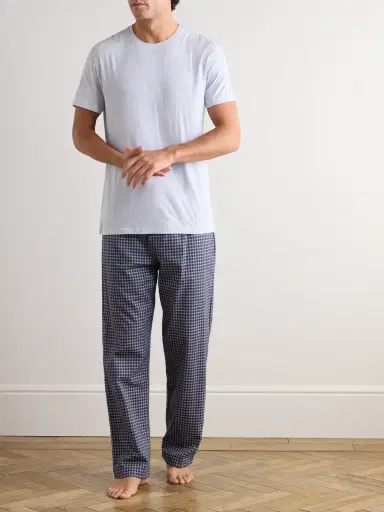 Derek Rose Braemar 32 Cotton-Flannel Pyjama Trousers - Men | Thumbnail 2 Derek Rose Braemar 32 Cotton-Flannel Pyjama Trousers - Men | Thumbnail 2