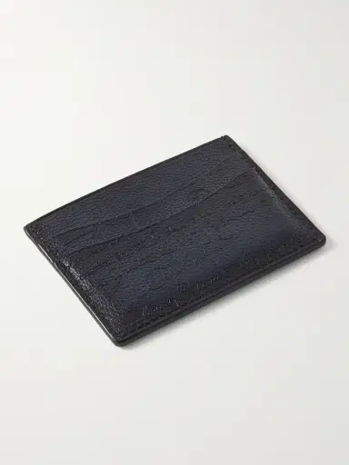 Berluti Bambou Scritto Venezia Softy Leather Cardholder - Men | Thumbnail 2 Berluti Bambou Scritto Venezia Softy Leather Cardholder - Men | Thumbnail 2