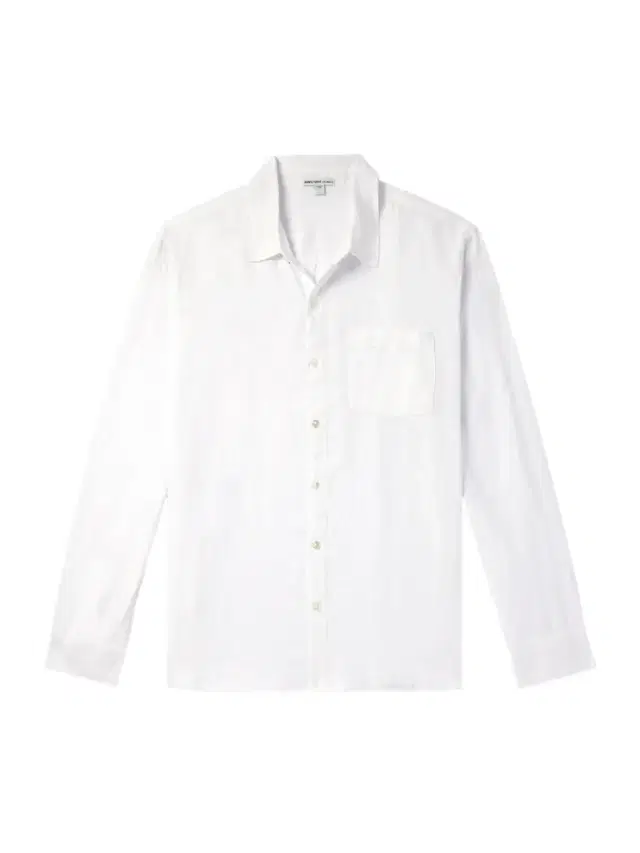 Garment-Dyed Linen Shirt - Men