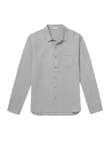 James Perse Garment-Dyed Linen Shirt - Men | Thumbnail 1