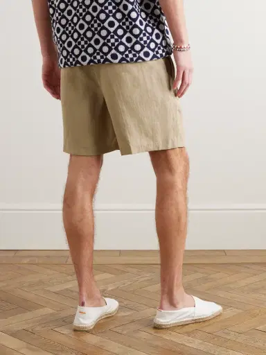 Orlebar Brown Alex Straight-Leg Linen Drawstring Shorts - Men | Thumbnail 3 Orlebar Brown Alex Straight-Leg Linen Drawstring Shorts - Men | Thumbnail 3