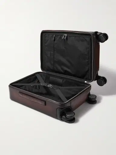Berluti Formula 1005 Scritto Venezia Softy Leather Suitcase - Men | Thumbnail 5 Berluti Formula 1005 Scritto Venezia Softy Leather Suitcase - Men | Thumbnail 5