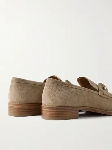 Christian Louboutin Chambelimoc Suede Loafers - Men | Thumbnail 5
