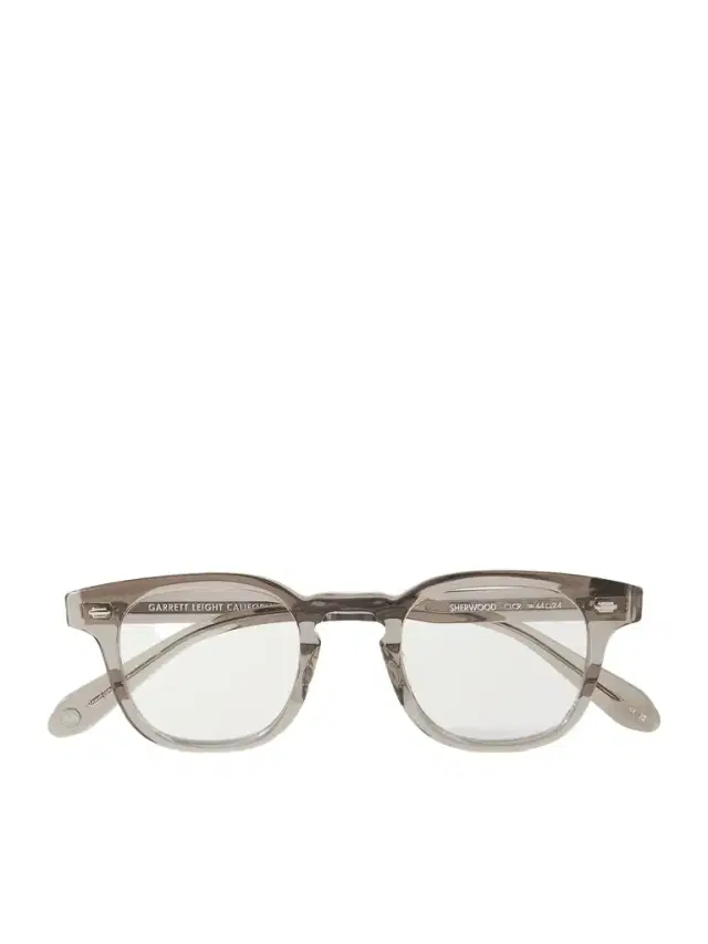 Garrett Leight California Optical Sherwood Square-Frame Acetate Optical Lenses - Men