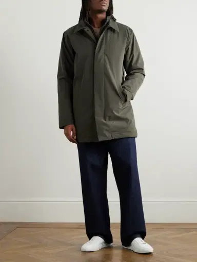 NN07 Blake 8240 Coated-Twill Trench Coat - Men | Thumbnail 2 NN07 Blake 8240 Coated-Twill Trench Coat - Men | Thumbnail 2