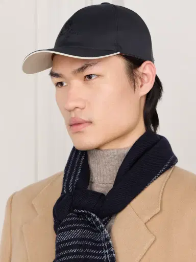 Loro Piana Logo-Embroidered Storm System® Shell Baseball Cap - Men | Thumbnail 2 Loro Piana Logo-Embroidered Storm System® Shell Baseball Cap - Men | Thumbnail 2
