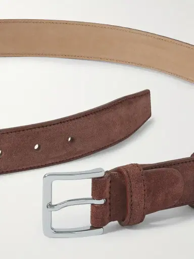 MR P. 3cm Suede Belt - Men | Thumbnail 3 MR P. 3cm Suede Belt - Men | Thumbnail 3