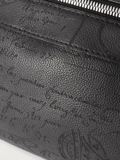 Berluti Rider Scritto Venezia Softy Full-Grain Leather Belt Bag - Men | Thumbnail 4 Berluti Rider Scritto Venezia Softy Full-Grain Leather Belt Bag - Men | Thumbnail 4